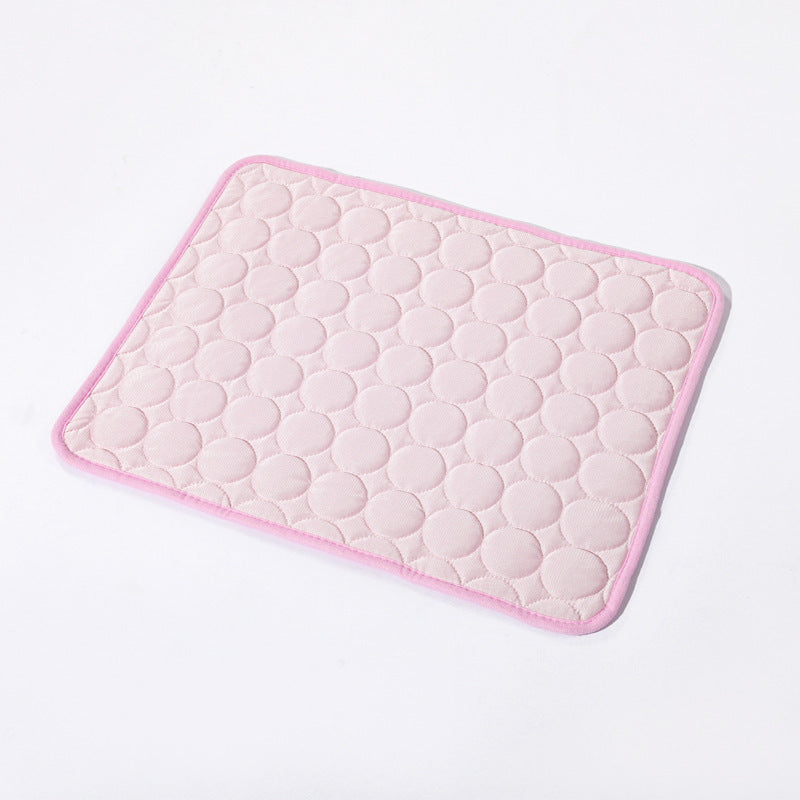 Pet Cooling Mat | Soft Cloth Design | Breathable Comfort Pad for Pets