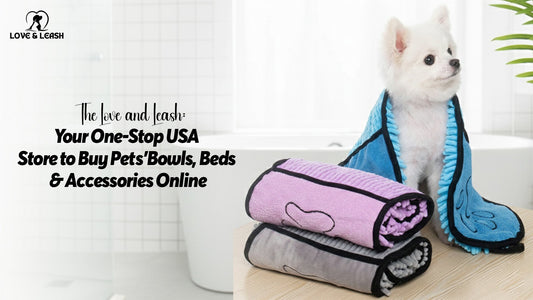 The Love and Leash: Your One-Stop USA Store to Buy Pets’ Bowls, Beds & Accessories Online