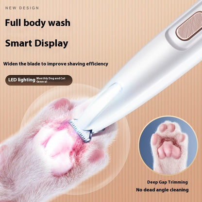 Pet Paw Trimmer | ABS Design | Waterproof LED Dog Nail Clipper, 16×3cm