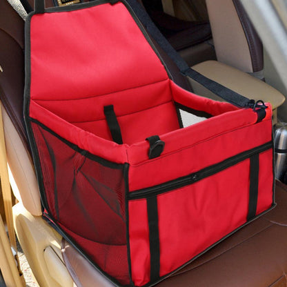 Dog Carrier Seat | Oxford Cloth Design | Waterproof & Adjustable for Cars, 40×30×25cm