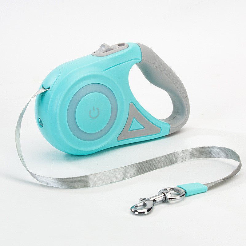 Dog Leash with Collar | ABS Explosion-Proof Design | Retractable & Durable