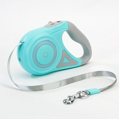 Dog Leash with Collar | ABS Explosion-Proof Design | Retractable & Durable