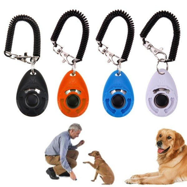 Pet Training Clicker | EVA Material Design | Drop-Shaped & Durable | Easy-to-Use Training Tool