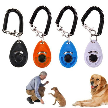 Pet Training Clicker | EVA Material Design | Drop-Shaped & Durable | Easy-to-Use Training Tool