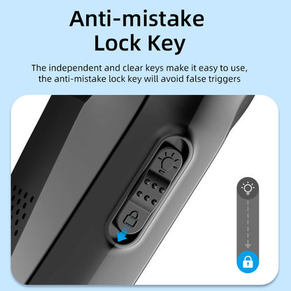 Ultrasonic Dog Repeller | Plastic Design | Stop Bites Instantly & Double-Head Safety, Range 16.5ft