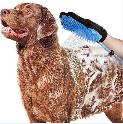 Dog Shower Sprayer | Silicon& ABS Design | Handheld Bath & Massage Tool, 98.5-inch