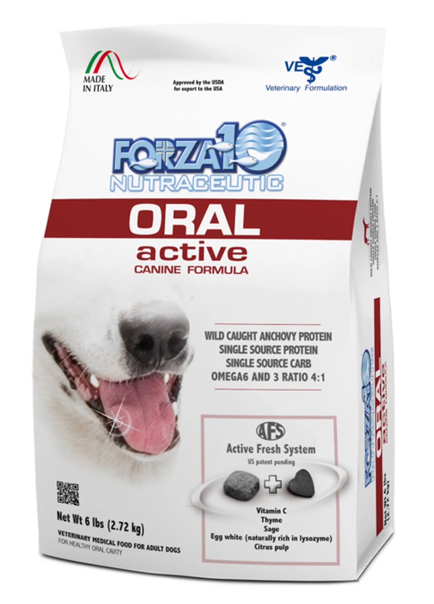 Forza10 Active Oral Support Dog Food | Dry Diet Recipe | Fights Bad Breath & Tartar