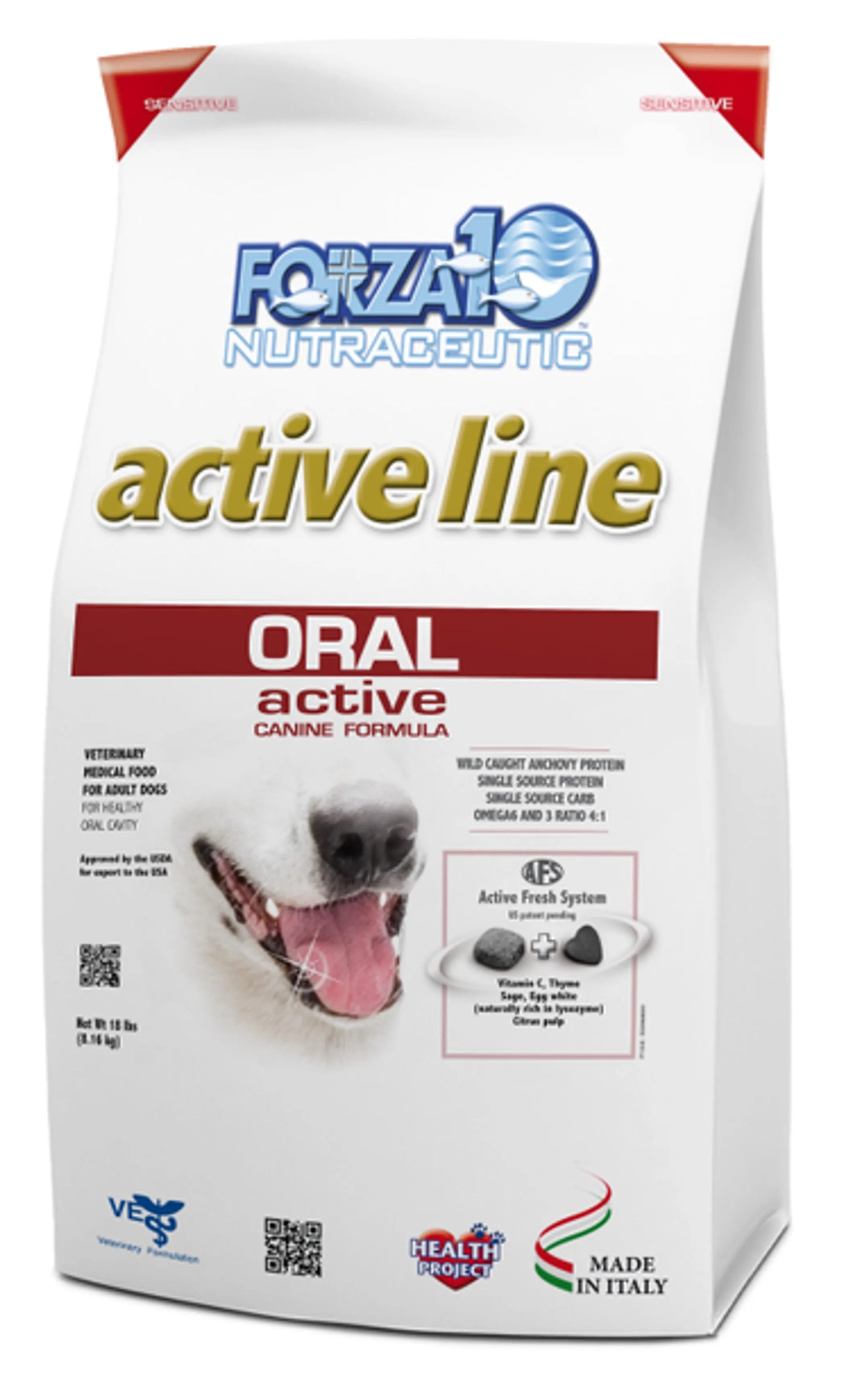 Forza10 Active Oral Support Dog Food | Dry Diet Recipe | Fights Bad Breath & Tartar