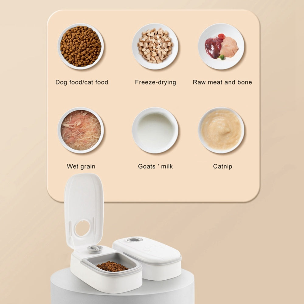 Pet Food and Water Dispenser | 2-in-1 Automatic Design | Easy Feed & Hydration