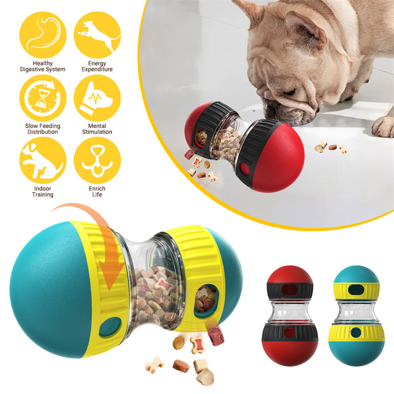 Dog Food Toy | Plastic Design | Interactive & Puzzle Feeding Toy