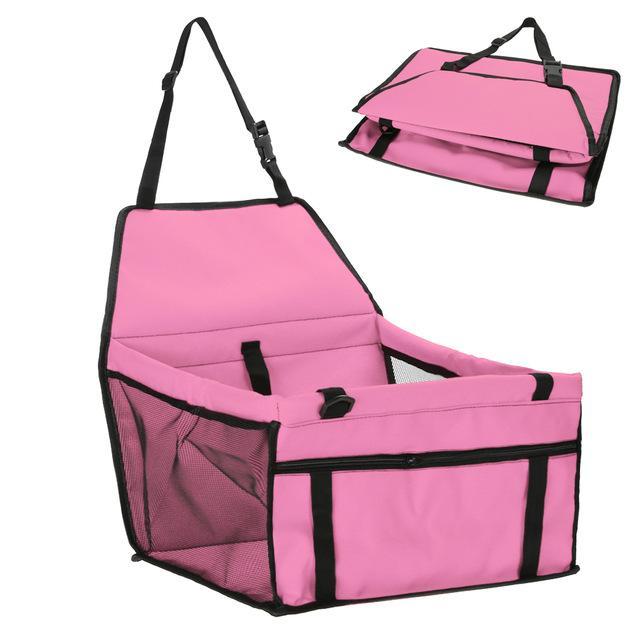 Dog Carrier Seat | Oxford Cloth Design | Waterproof & Adjustable for Cars, 40×30×25cm