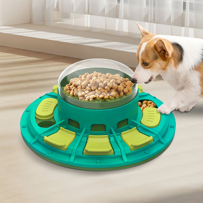 Dog Puzzle Toy | Plastic Design | Interactive Slow Feeder & IQ-Boosting, S/M/L