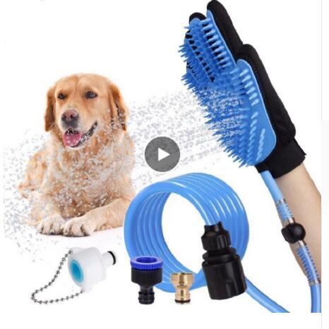 Dog Shower Sprayer | Silicon& ABS Design | Handheld Bath & Massage Tool, 98.5-inch
