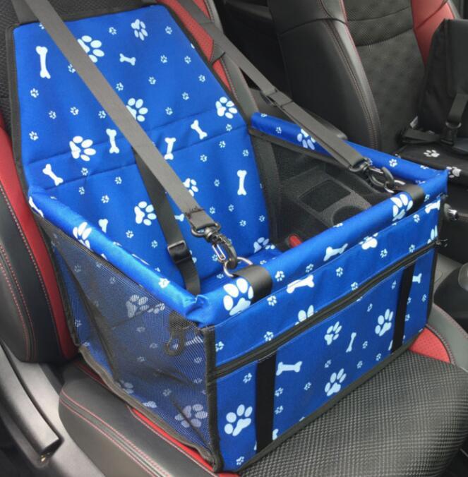 Dog Carrier Seat | Oxford Cloth Design | Waterproof & Adjustable for Cars, 40×30×25cm