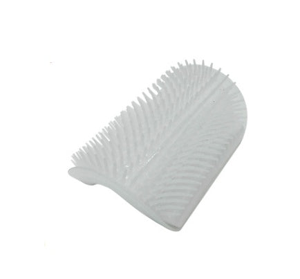 Cat Grooming Brush | Plastic & Catnip Design | Self-Grooming Wall Mount | 9×13cm