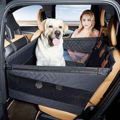 Travel Dog Bed | Water & Dirt-Resistant | Multifunctional Car Seat, 56×56×40cm