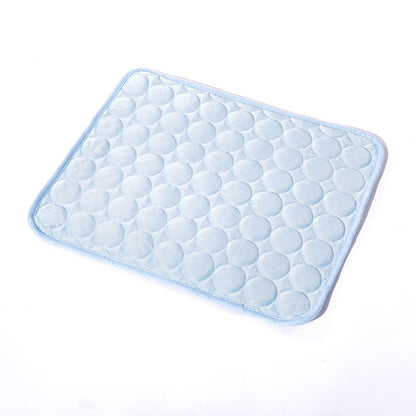 Pet Cooling Mat | Soft Cloth Design | Breathable Comfort Pad for Pets