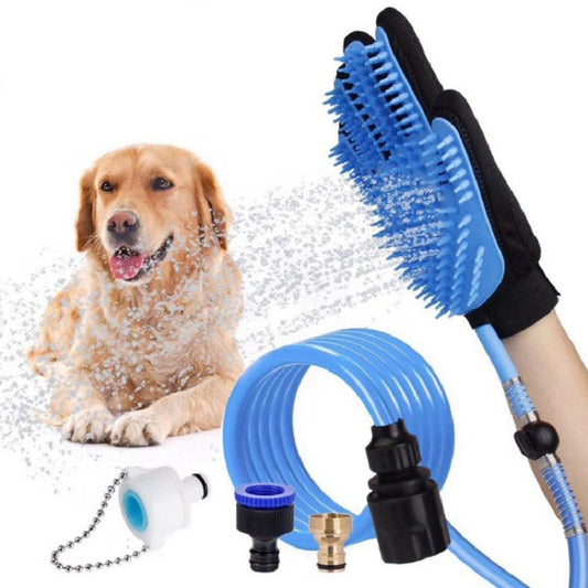 Dog Shower Sprayer | Silicon& ABS Design | Handheld Bath & Massage Tool, 98.5-inch