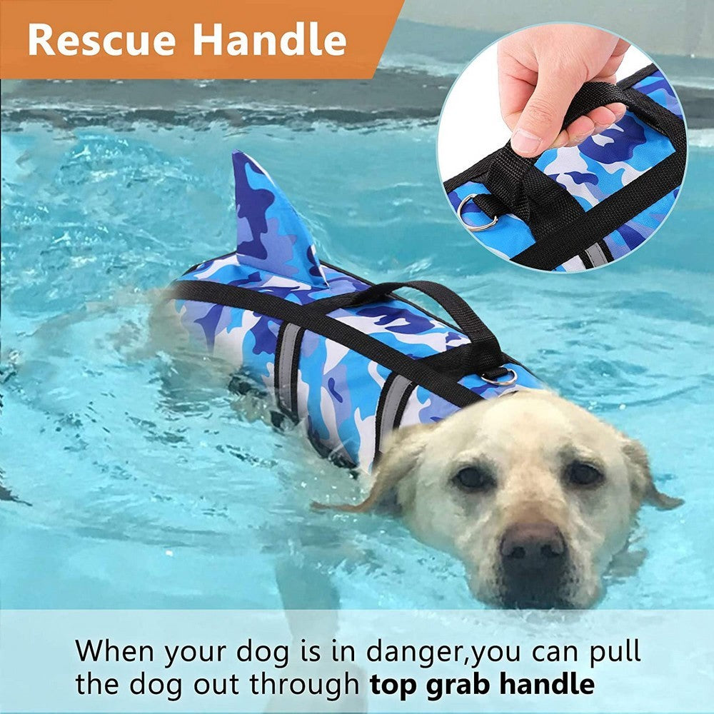 Pet Swimming Suit | Life Jacket Design | Safety Rescue & Reflective Strips, XS–XXL