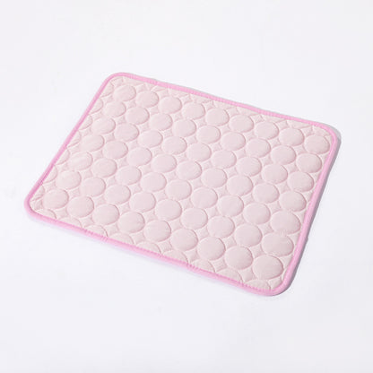Pet Cooling Mat | Soft Cloth Design | Breathable Comfort Pad for Pets