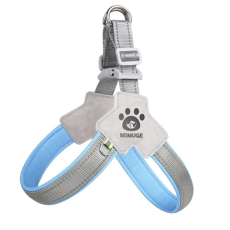 Pet Harness | Breathable Mesh & Soft Sponge Design | Adjustable & Secure Fit for Dogs & Cats, S - L