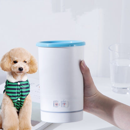 Pet Paw Cleaner | ABS & Silicone Design | Automatic Foot Wash & Easy Cleaning, 160×115×180mm