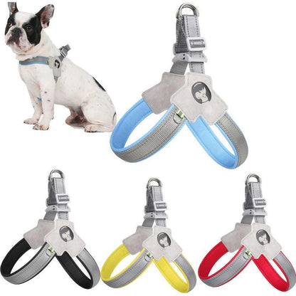 Pet Harness | Breathable Mesh & Soft Sponge Design | Adjustable & Secure Fit for Dogs & Cats, S - L