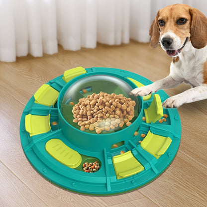 Dog Puzzle Toy | Plastic Design | Interactive Slow Feeder & IQ-Boosting, S/M/L