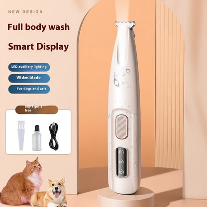 Pet Paw Trimmer | ABS Design | Waterproof LED Dog Nail Clipper, 16×3cm