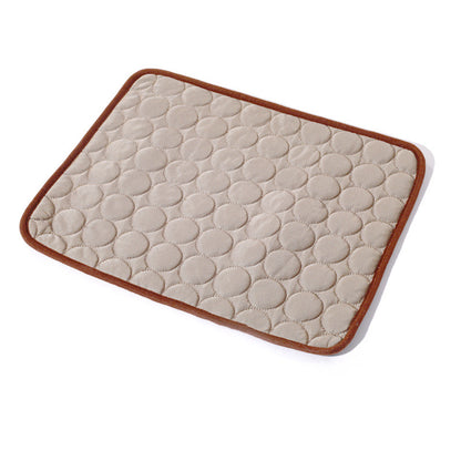 Pet Cooling Mat | Soft Cloth Design | Breathable Comfort Pad for Pets