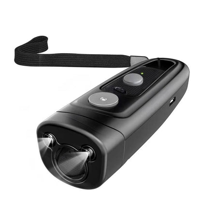 Ultrasonic Dog Repeller | Plastic Design | Stop Bites Instantly & Double-Head Safety, Range 16.5ft