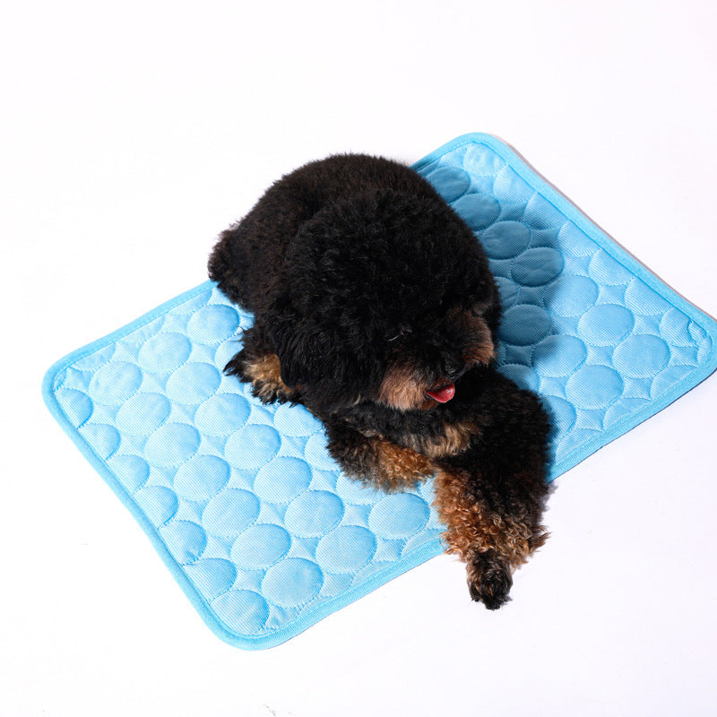 Pet Cooling Mat | Soft Cloth Design | Breathable Comfort Pad for Pets
