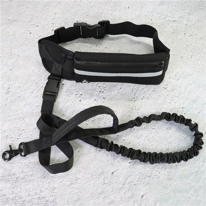 Hands-Free Dog Leash | Neoprene & Mesh Design | Adjustable Reflective Walking, 39”–53.5”