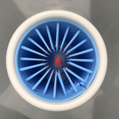 Pet Paw Cleaner | ABS & Silicone Design | Automatic Foot Wash & Easy Cleaning, 160×115×180mm