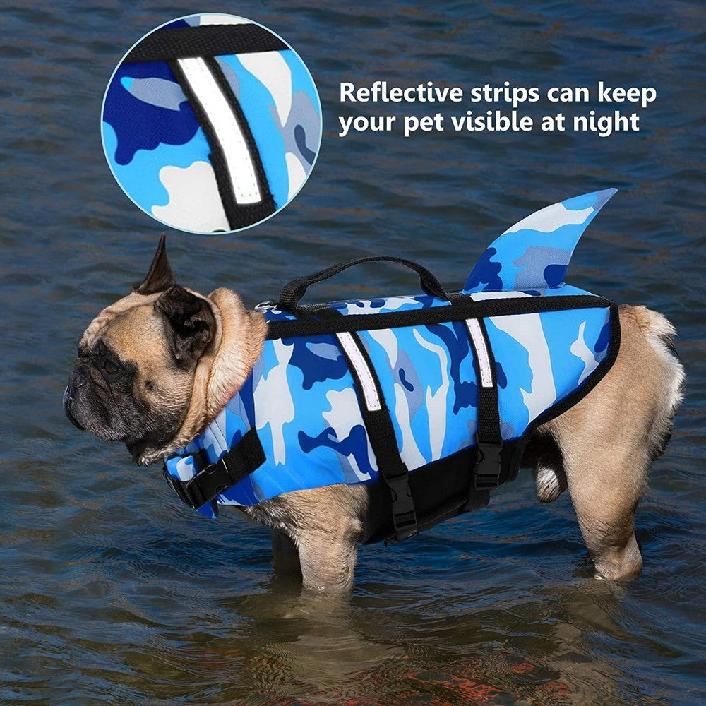 Pet Swimming Suit | Life Jacket Design | Safety Rescue & Reflective Strips, XS–XXL