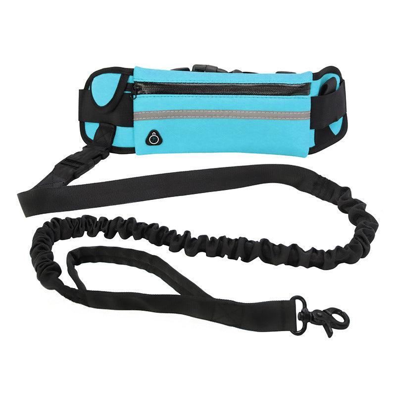Hands-Free Dog Leash | Neoprene & Mesh Design | Adjustable Reflective Walking, 39”–53.5”