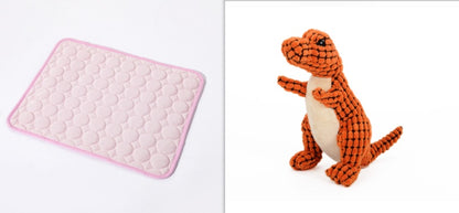 Pet Cooling Mat | Soft Cloth Design | Breathable Comfort Pad for Pets