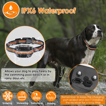Dog GPS Tracker | ABS & PU Design | Wireless Portable Fence & Accurate Location, 59cm