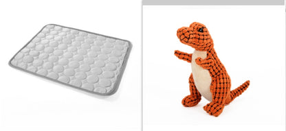 Pet Cooling Mat | Soft Cloth Design | Breathable Comfort Pad for Pets