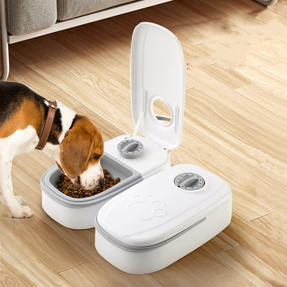 Pet Food and Water Dispenser | 2-in-1 Automatic Design | Easy Feed & Hydration